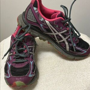 ASICS Gel Scram 3 Women's Multicolor Running Trail Hiking sneakers Shoes size 7
